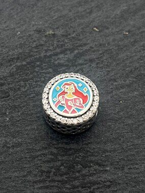 Pandora Disney Ariel RunDisney 2024 Marathon Exclusive  Bead Charm Jewelry